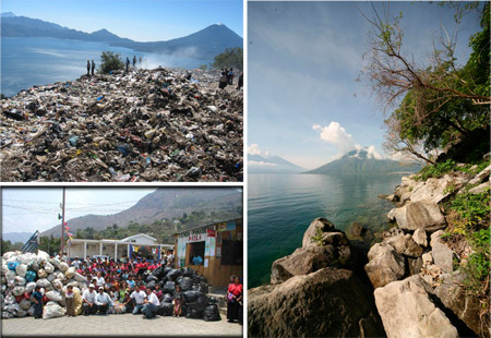 Basura en el Lago