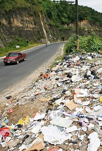 Foto denuncia en artículo de Prensa Libre de Guatemala. Dic 2009