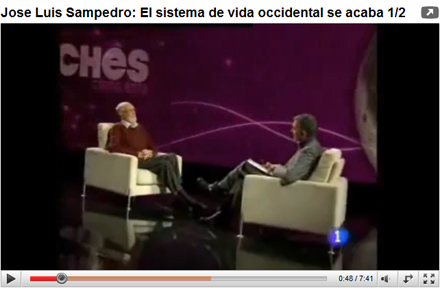 Entrevista a Jose Luis Sampedro TVE1