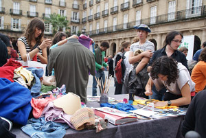 1º día sin dinero en 2009 - Dirurik Gabeko Asociación