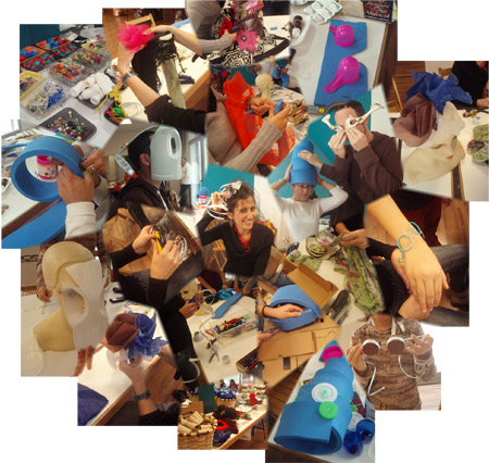 Collage sobre taller de basurotecnia - Reciclantes