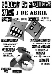 CARTEL TALLERES COJINES 2012 Truca Rec