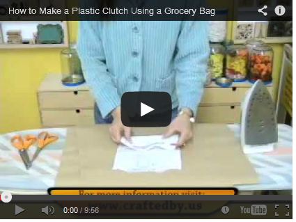 How to Make a Plastic Clutch Using a Grocery Bag by Michelle Johnson