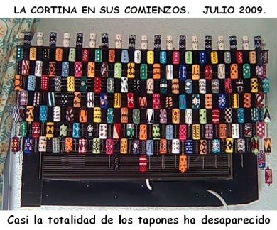 El maestro y sus tapones - Arte y Reciclaje