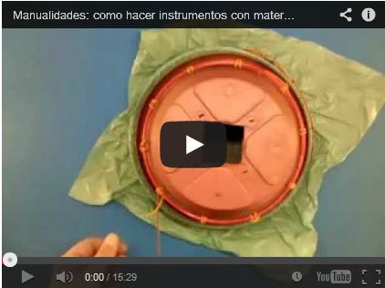 Manualidades: como hacer instrumentos con material reciclado- Yembe by utilidadTV