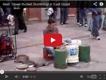 Best Street Bucket Drumming! in East Coast by Sako94