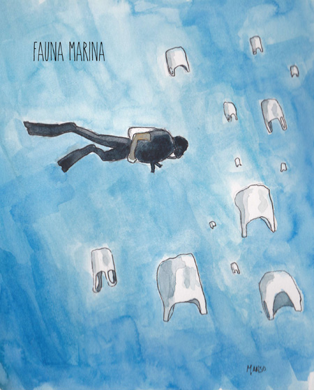 Fauna Marina - Ruben Manso - Basuriñeta