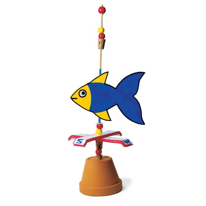 fish weather vane craft by FamilyFun Magazine on spoonful.com