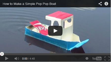 How to Make a Simple Pop Pop Boat - DaveHax