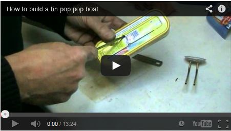 How to build a tin pop pop boat - MrPatnico