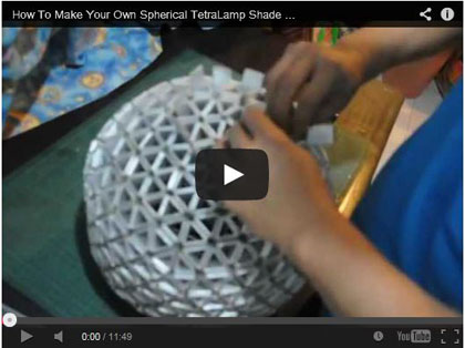 How To Make Your Own Spherical TetraLamp Shade - archiquotes - TetraBox Community