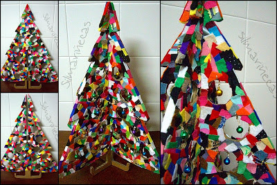 Árbol de Navidad reciclando bolsas de plástico  Arbol de navidad, Navidad  reciclada, Bolsas de plástico