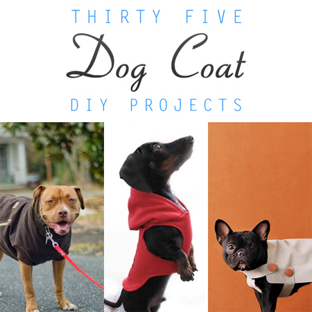  35 DIY Dog Coats - thecottagemarket.com