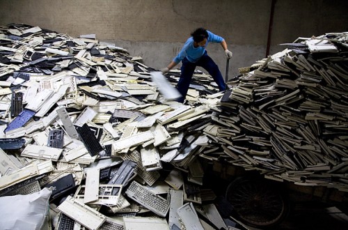 Foto: Chien-min Chung. E-Waste -Publicada en la revista Time.