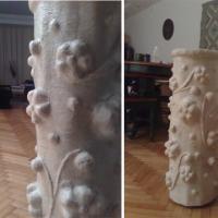 Decorando con materiales reciclados